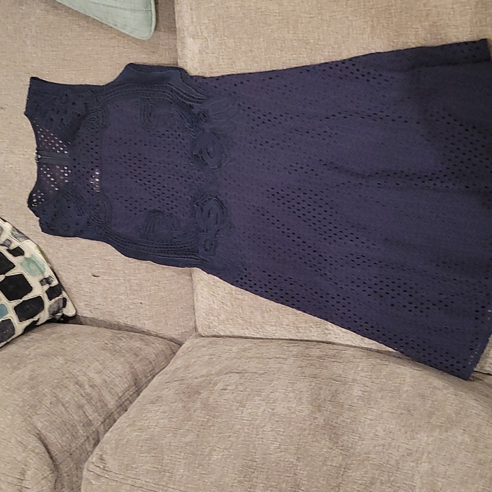 Blue sun dress
